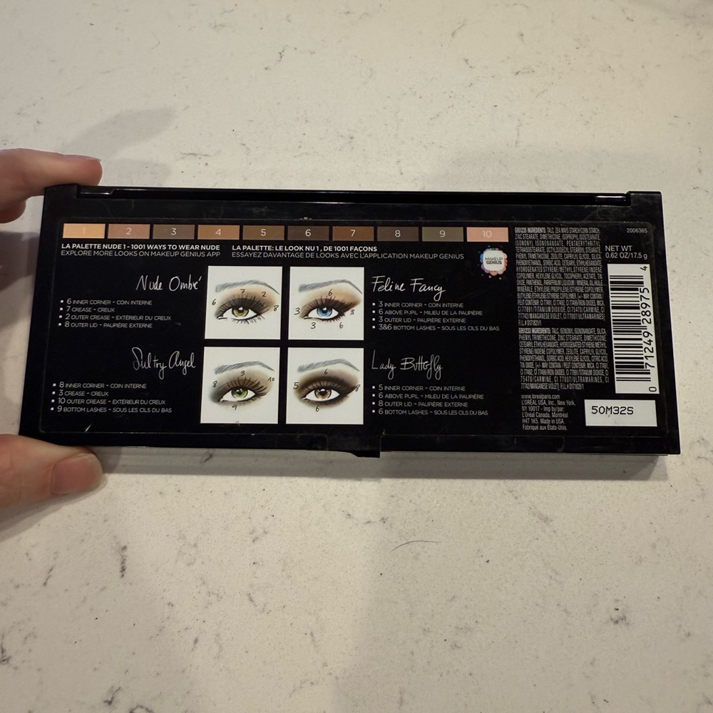 L'Oreal Cream and Purple Eyeshadow Palette - Picture 3 of 5